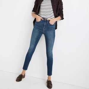 Madewell 10” High Rise Skinny Jeans